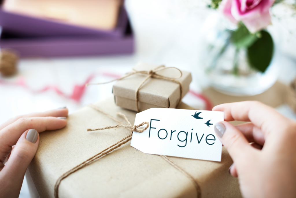 Forgiveness is the first step to Self-Love