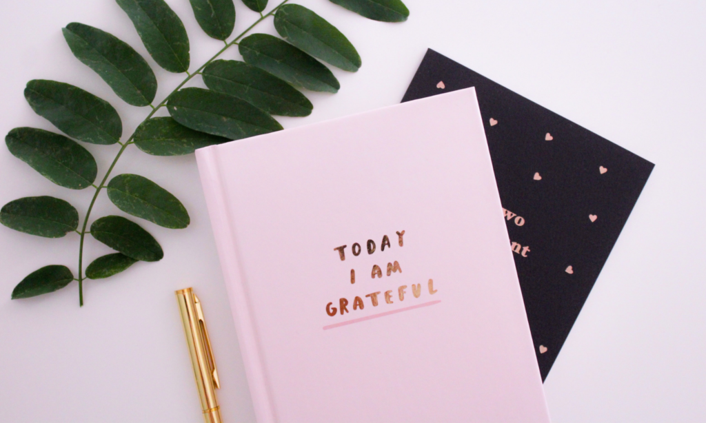Practice Gratitude 1 - Writing in a journal